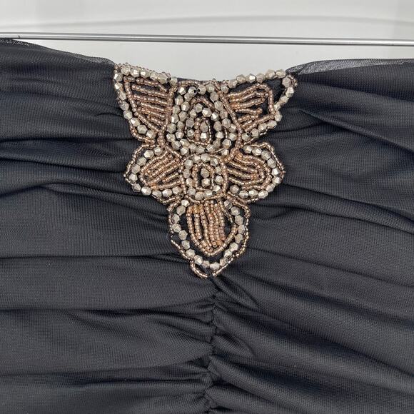 MY MICHELLE Vintage Y2K Black Strapless Dress - Picture 3 of 7